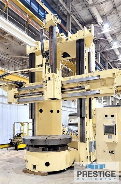 Giddings &amp; Lewis 72&quot; High Column CNC Vertical Boring Mill