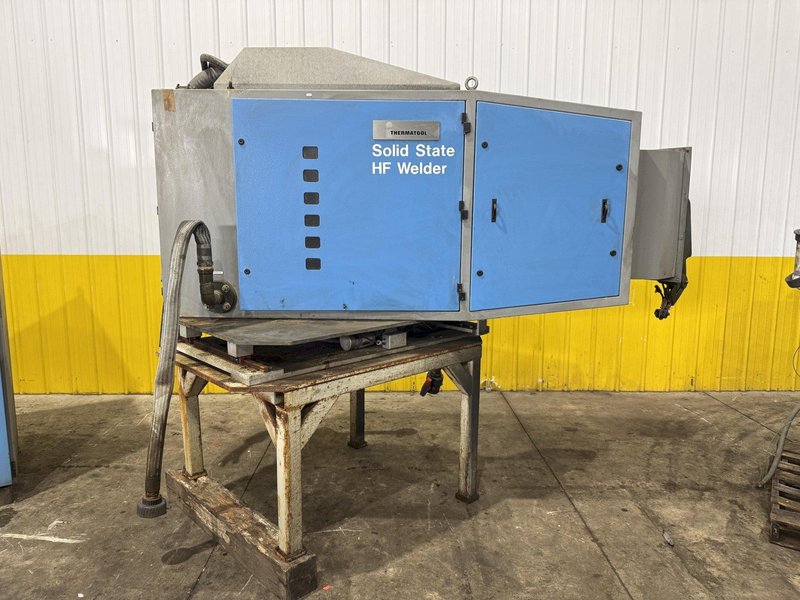 150 KW THERMATOOL MODEL #CF14-1506460 SOLID STATE HF WELDER SYSTEM, THERMAVIEW CONTROLS: YOBRO #24318