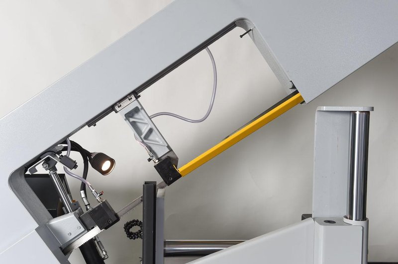 NEW 13" x 18" HYD-MECH MODEL S-20P SEMI-AUTOMATIC HORIZONTAL PIVOT BAND SAW