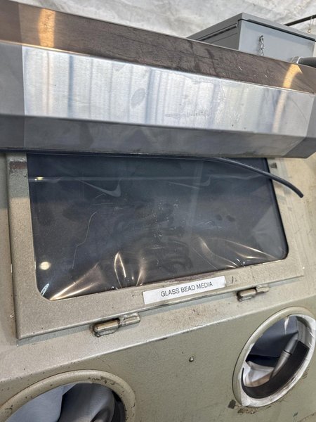 CLEMCO ENP55-600R&amp;RAC BLAST CABINET. STOCK # 0776625.