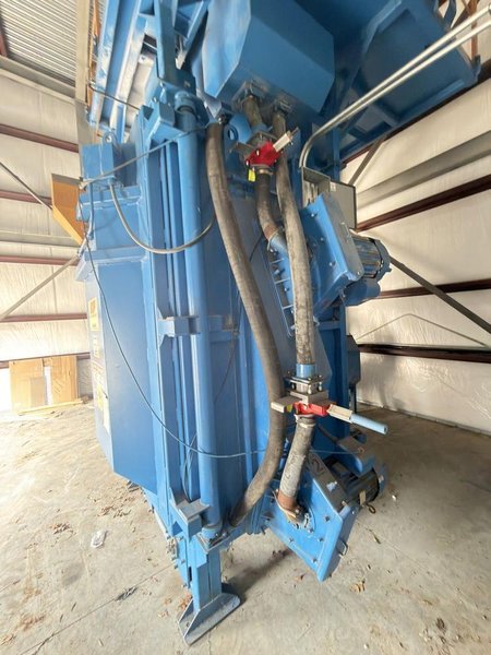 60" x 60" BCP MODEL #A4-9479 SPINNER HANGER SHOT BLAST MACHINE, NEW 1999: YOBRO #26149