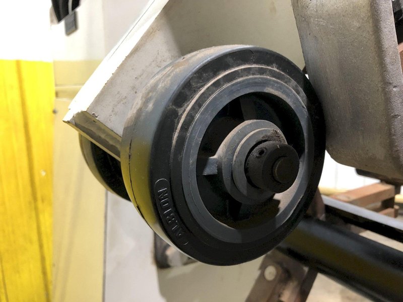 3000 LBS X 18" DURANT MODEL #D-301-SPP MOTORIZED UNCOILER / COIL REEL, NEW 2018: STOCK #17045