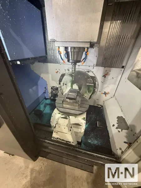 Doosan DVF-5000 CNC Vertical Machining Center, 2019 w/5th Axis Trunnion Table &amp; B Axis