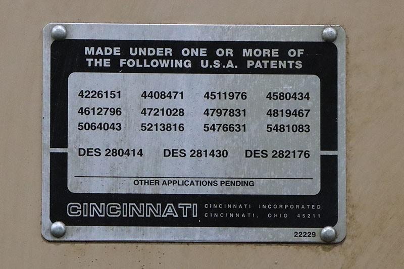 CINCINNATI 135CBIIX8 HYDRUALIC PRESS BRAKE