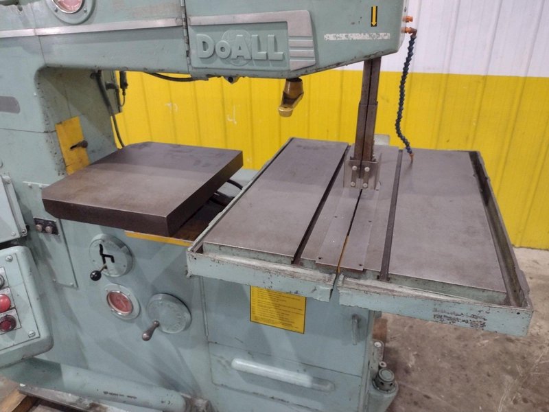 36" DOALL MODEL #3612-3 VERTICAL BAND SAW: YOBRO #25847