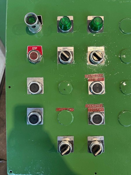 10,000 LBS X 48” ASC DOUBLE END UNCOILER. STOCK # 0664325