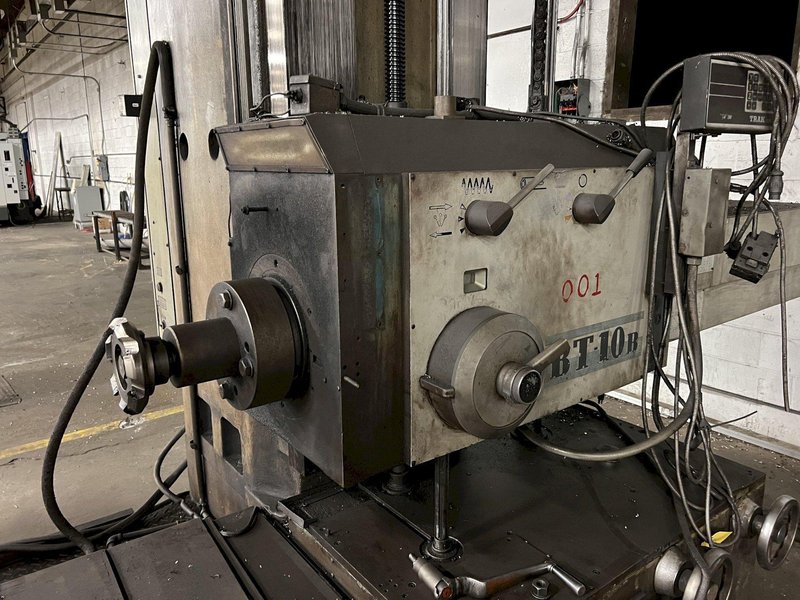4&quot; SHIBAURA MODEL BT-10B TABLE TYPE HORIZONTAL BORING MILL: STOCK #18188