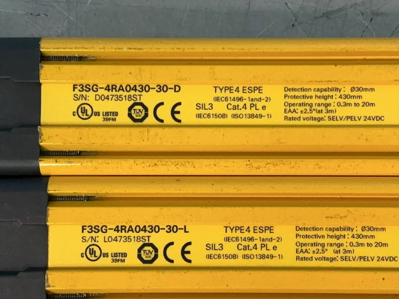 OMRON SAFETY LIGHT CURTAIN KIT  -  F3SG-4RE0590P30