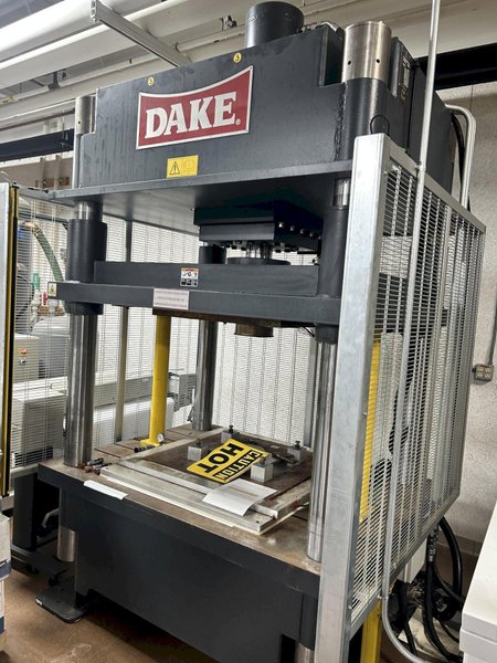 150 TON DAKE MODEL #PSQ 150A HYDRAULIC 4-POST PRESS, 2018: STOCK #21942
