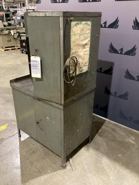 SUNNEN LN-650 MANDREL STORAGE CABINET WITH TOOLS USED