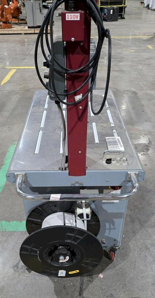 PAC STRAPPING PRODUCTS SM65 AUTOMATIC BANDING MACHINE USED