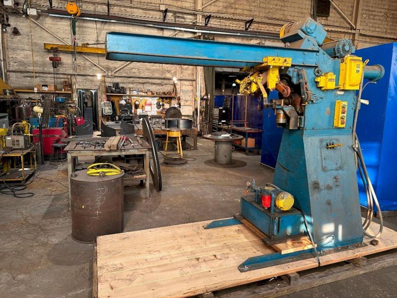 1/4&quot; CAPACITY BLUE VALLEY MODEL #FLANGER-T-588 FLANGING MACHINE: YOBRO #24453