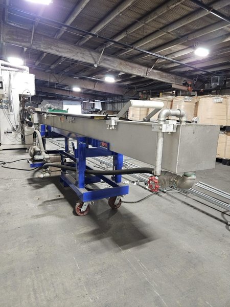 3″ Davis-Standard Super Blue 75MM Extruder with BPM Bay Plastics Machinery WBX1210-15 Water Bath, EVAK-06 Vacuum Air Knives, and SB 100 Pelletizer, 2014