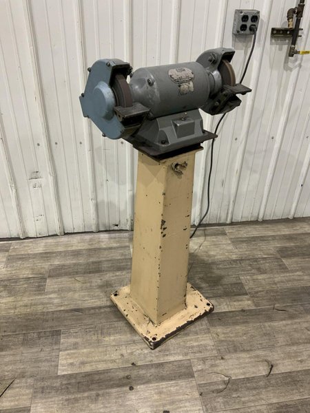 8"  GENERAL MODEL  EG-800 DOUBLE PEDESTAL GRINDER: STOCK #81165