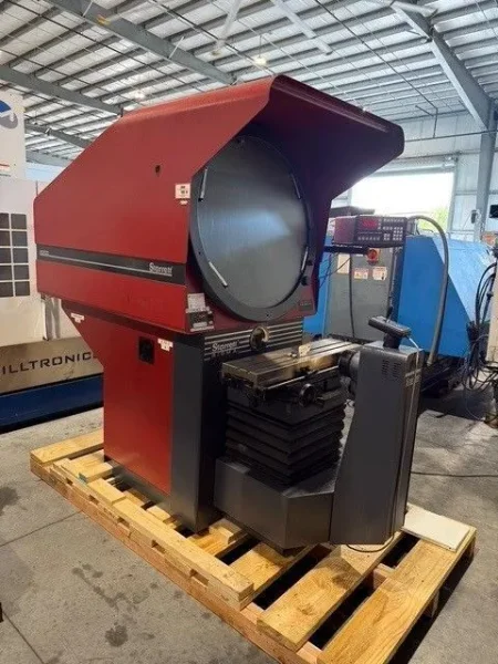 31.5” STARRETT HC-800 Optical Comparator DRO 10X, 20X, 50X #7297