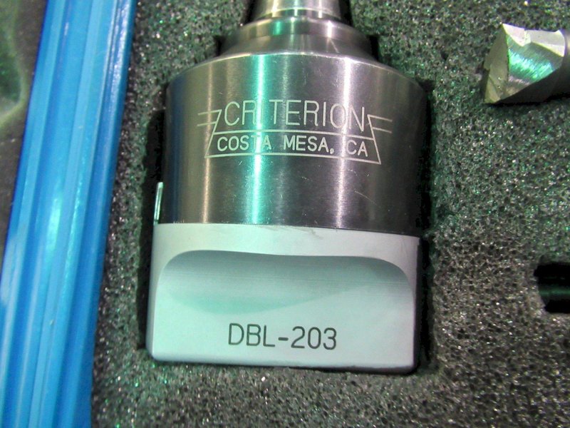 Criterion DBL203 Offset Boring Head Set with Case- Auction Item