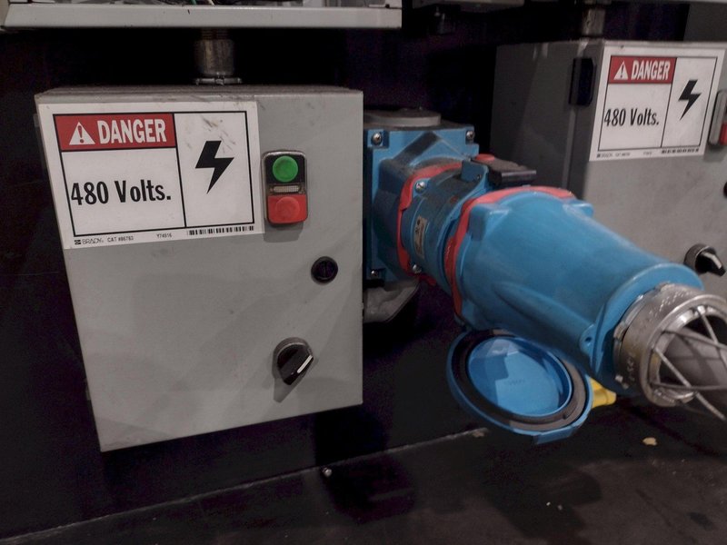 3 PHASE (240 &amp; 480 VOLT) ELECTRIC TEST BENCH WITH 15 &amp; 45 KVA TRANSFORMER: YOBRO #25298