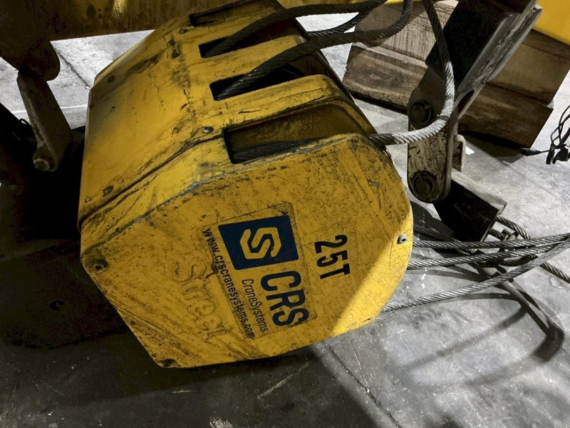 25 TON STREET OVERHEAD CRANE CABLE HOIST, NEW 2008: YOBRO #24831