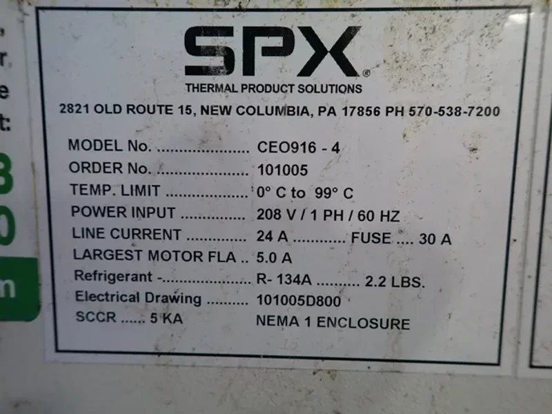 SPX 32" X 26" X 26" TEMPERATURE CHAMBER  -  CE0916-4
