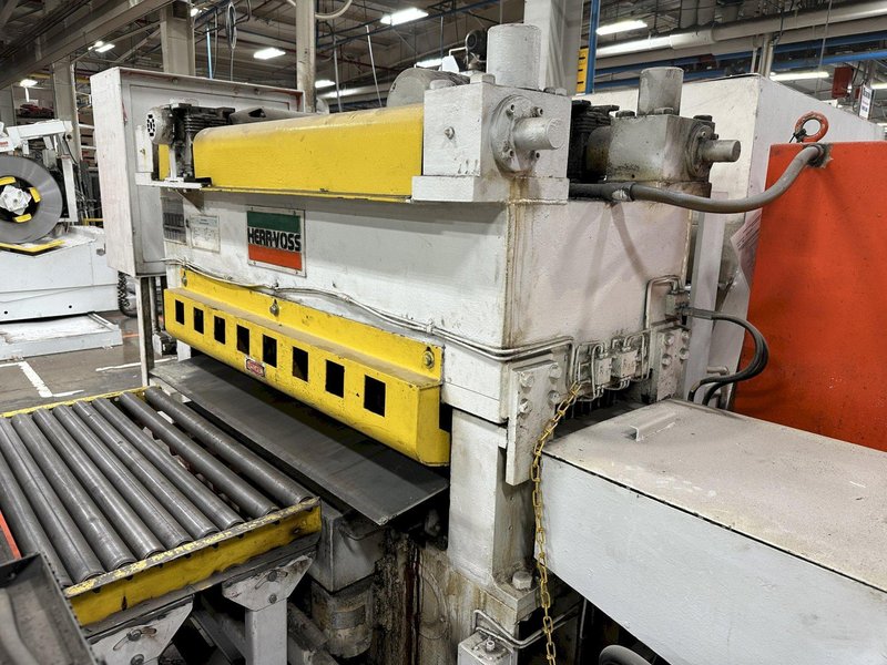 48" X 14 GA STRILICH, ROWE &amp; HERR-VOSS CUT TO LENGTH CTL LINE: STOCK #22752