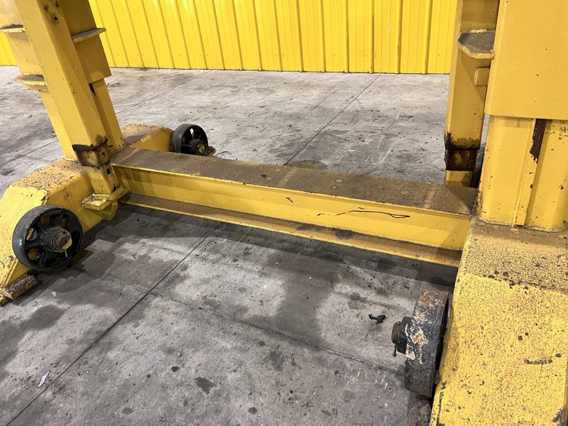 10 TON PANDJIRIS ADJUSTABLE HEIGHT TANK TURNING ROLL STAND: STOCK #18578