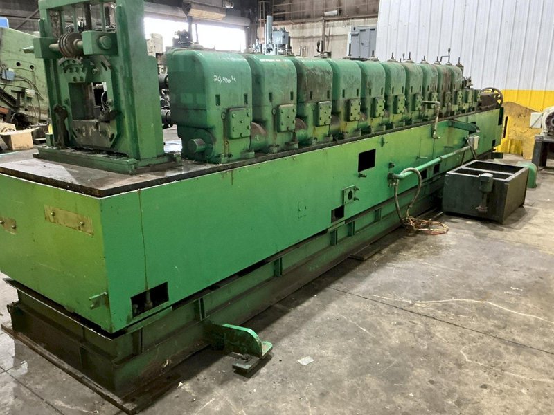 12 STAND X 2.5" YODER MODEL M2-1/2 ROLLFORMER, 18" ROLLSPACE: STOCK 23475