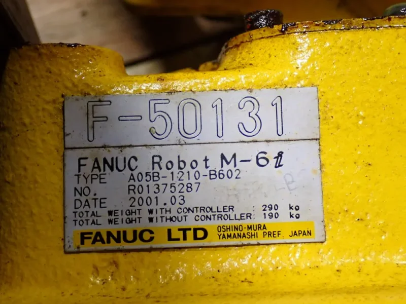 FANUC ROBOT  -  M-6i