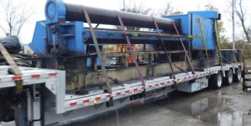 16&#039; X 5/8&quot; BERTSCH PLATE BENDING ROLL: STOCK # 4068