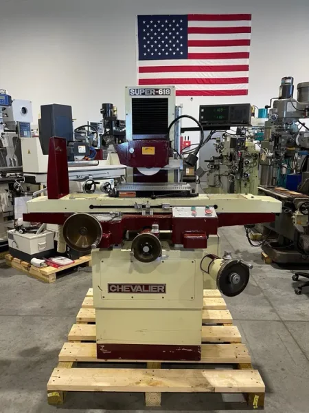 CHEVALIER “SUPER” 618  6” x 18” Super Precision Surface Grinder DRO #7094