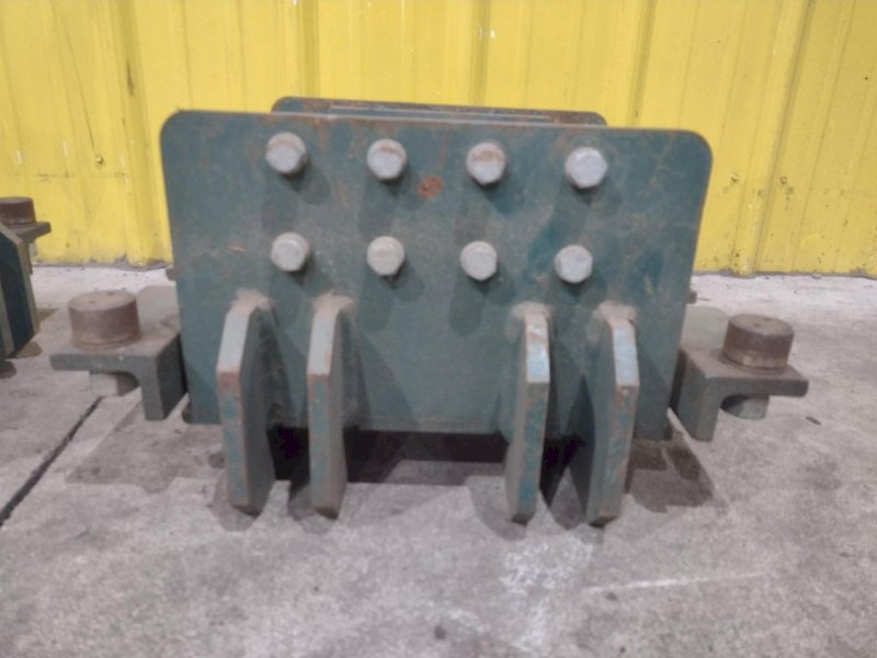 (4) 4 TON HILLMAN MODEL #B1-4  ROLLER TYPE MACHINERY MOVING SKATES: STOCK #22989