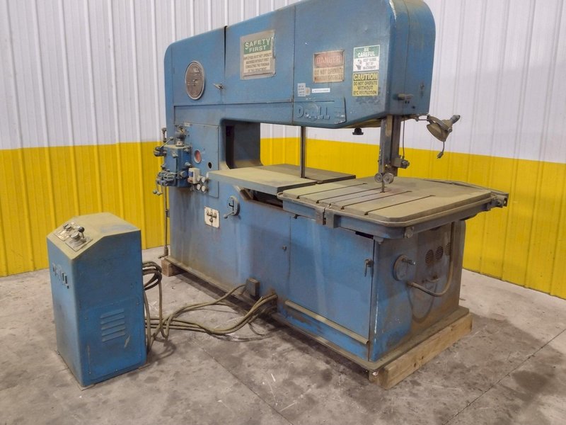 60&quot; DOALL MODEL #60-3 DEEP THROAT VERTICAL CONTOUR BANDSAW: STOCK #23680