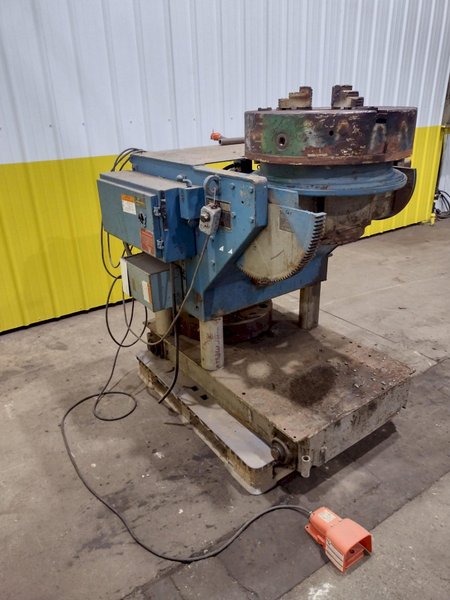 2500 LBS ARONSON MODEL #HD25-A POWERED ROTARY WELDING POSITIONER: STOCK #17939