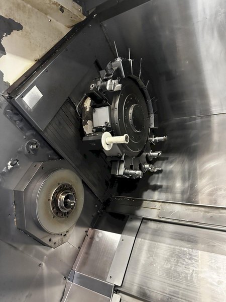 Okuma LT3000EX-2MY Used Twin Spindle Twin Turret CNC Lathe For Sale - 2013