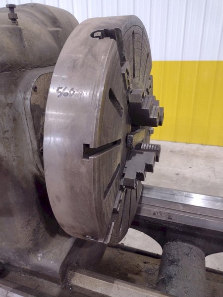 40&quot; X 252&quot; (21&#039;) AMERICAN PACEMAKER ENGINE LATHE, 2.75&quot; HOLE: STOCK #20836