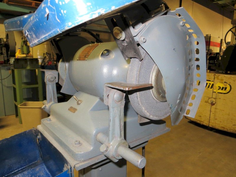 1/2 HP Diehl Bench Grinder with Cast Iron Pedestal