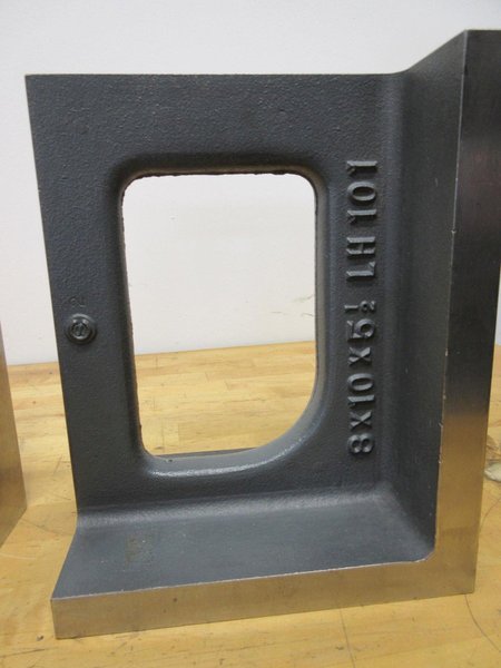 Challenge Matched Angle Plate Set 8" x 10" x 5.-1/2"- Auction Item