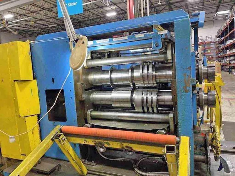 24" x 5.00" x 10,000# Ruesch Slitting Line (14701)