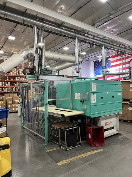 393 Ton 21.4 oz Shot Size Arburg 720S 3200-1300 Injection Molding Machine, 2012