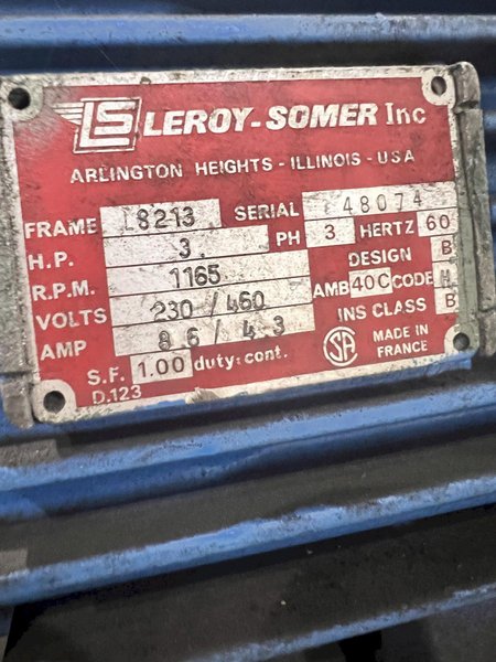 40 TON ROUSSELLE MODEL #4G GAP FRAME PRESS, 3" STROKE: STOCK 21683