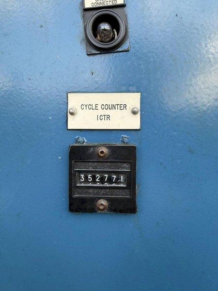 50-TON P&amp;H OGF-50 HYDRAULIC C-FRAME PRESS. STOCK #1112325