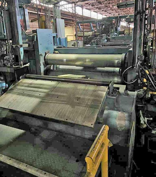 52&quot; x 8.00&quot; x 35,000# Stamco Dbl-Loop Slitting Line