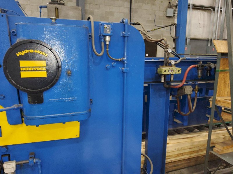 48" x 20,000 LBS X .080" HERR VOSS CUT-TO-LENGTH LINE W/ PRECISION LEVELER: STOCK #22693