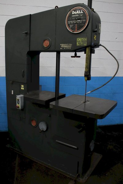 36" DOALL EXTRA HIGH VERTICAL BAND SAW: STOCK #76206