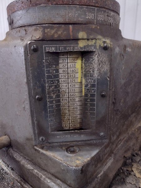 2A WARNER &amp; SWASEY MODEL 2A CROSS SLIDING TURRET LATHE: YOBRO #25009