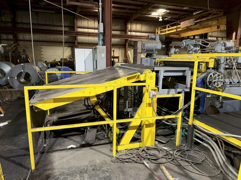 40,000 LB X 60" X .250" CINCINATI ROWE NIAGARA CUT THE LENGTH LINE: YOBRO #25987