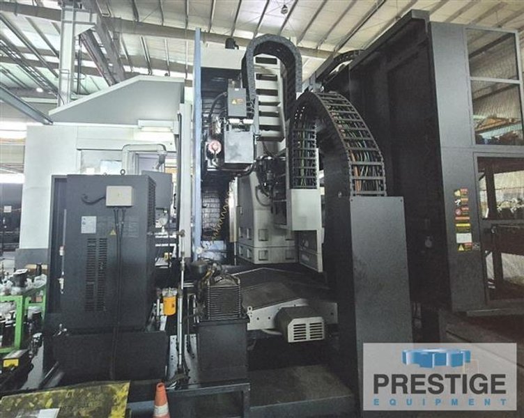5.12&quot; Doosan DBC-130II CNC Table Type Horizontal Boring Mill w/ Pallet Changer