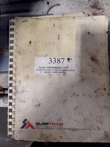 7 STATION BOSCH SURFTRAN THERMAL DEBURRING MACHINE: STOCK #17292