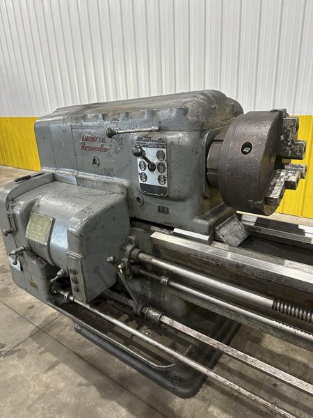 28&quot; X 126&quot; AMERICAN PACEMAKER ENGINE LATHE 2-1/8&quot; HOLE: STOCK #23510
