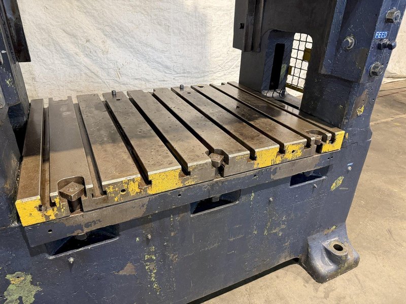 160 TON MINSTER 50-6 1/2-54 STRAIGHT SIDE DOUBLE CRANK PRESS. STOCK # 0470124
