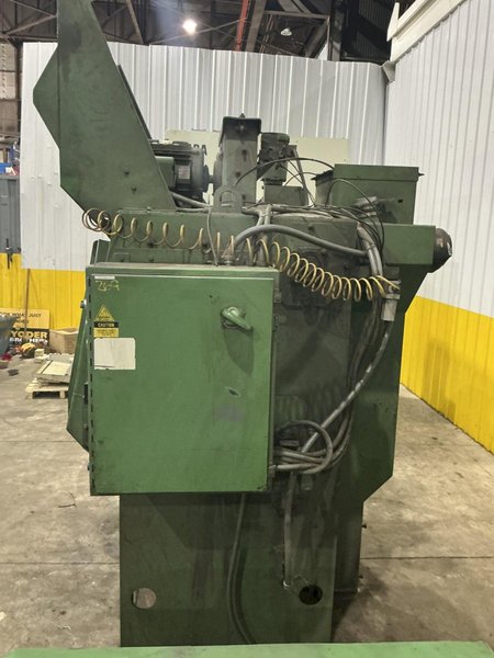 6 CU FT GOFF MODEL #6BB RUBBER BELT TUMBLE TYPE BLAST MACHINE: YOBRO #25035